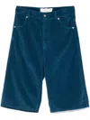 Erl Corduroy Boardwalk Short In Blau