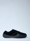 Erl Corduroy Coupe Sneakers In Black