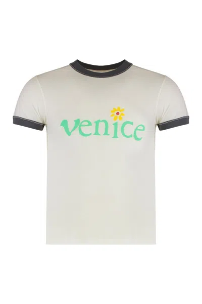 ERL ERL COTTON CREW-NECK T-SHIRT