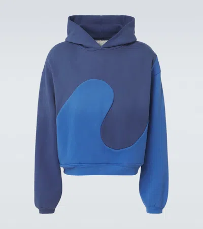 Erl Unisex Classic Swirl Hoodie Knit In Multi