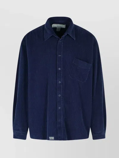 ERL COTTON SHIRT WITH CHEST POCKET AND LONG SLEEVES