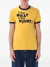 Erl I Did What Last Night Ringer T-shirt