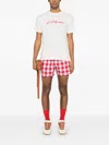 Erl Cotton T-shirt In White