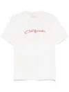 Erl Cotton T-shirt In White