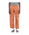 Erl Elastic Waist Overalls In Multicolor