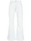 Erl X Levi's Logo-embroidered Jeans In Blue