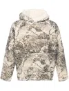 Erl Fleece Hoodie In White