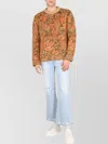 Erl Floral Jacquard Knit Sweater