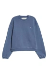Erl Crewneck Sweatshirt In Blue