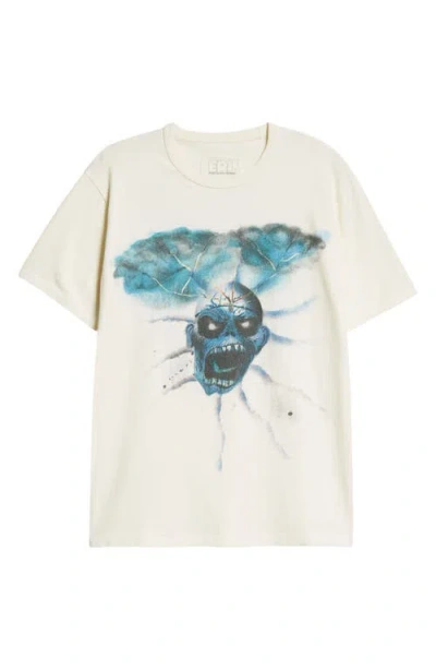 Erl Gender Inclusive Skull Graphic T-shirt In Skull Print