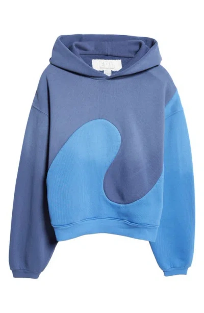 ERL ERL GENDER INCLUSIVE SWIRL COTTON HOODIE