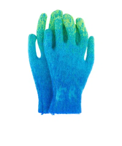 ERL ERL FULL FINGER GRADIENT KNITTED GLOVES