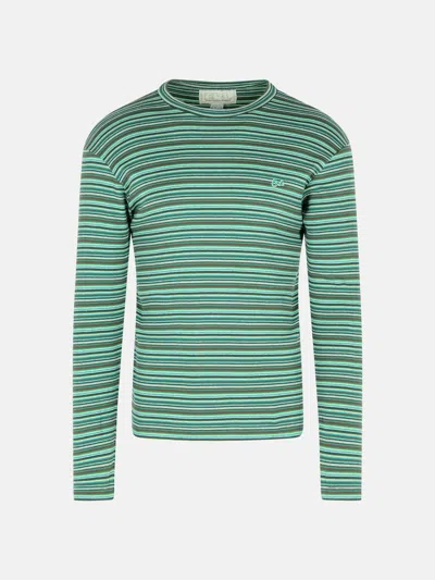 Erl Kids' Green Cotton Sweater
