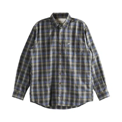 Pre-owned Erl Grey Check Shirt Woven 'grey Check' | Men's Size S In Gray