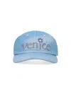 Erl Venice Baseball Cap In Blue