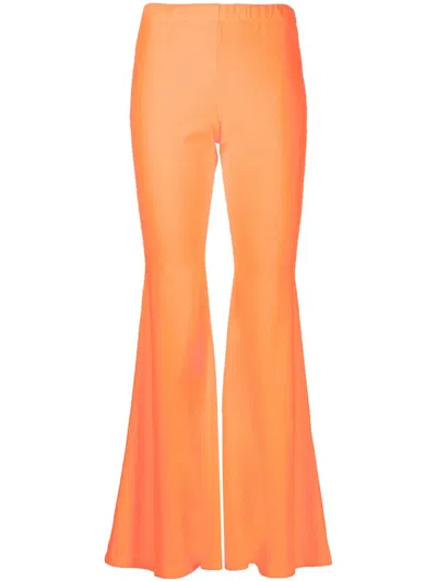 ERL HIGH-WAISTED FLARED TROUSERS