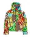 Erl Snowboard Down Jacket In Multicolor