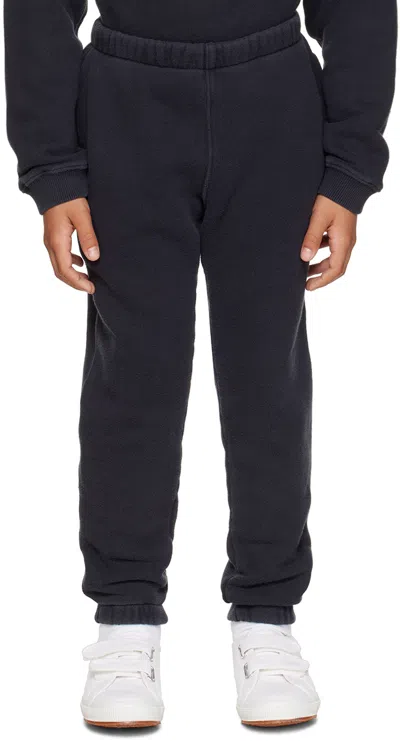 Erl Kids Black Elasticized Sweatpants