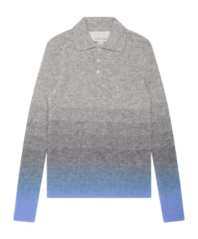 Erl Knitted Polo Shirt In Multi