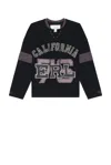 Erl Gender Inclusive Laced Hockey Jersey Sweatshirt In Black