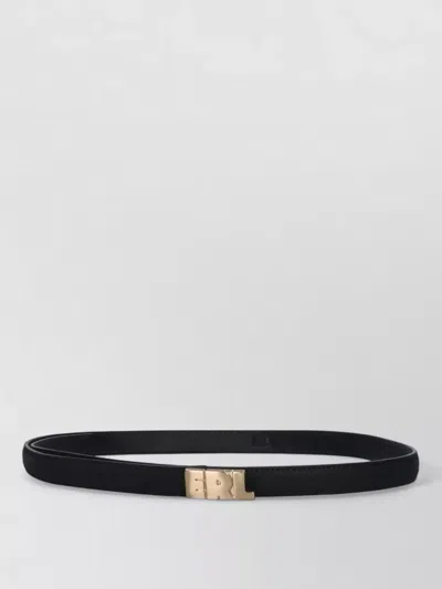 Erl Leather Belt In Black