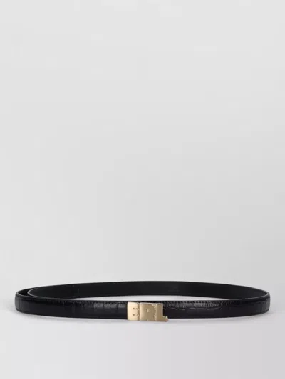 Erl Leather Belt In Black
