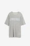 Erl Dangerous Cotton T-shirt