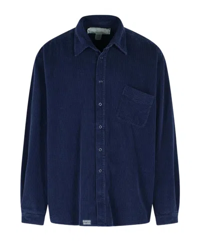 ERL CORDUROY PATCH-POCKET SHIRT