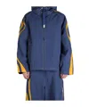 Erl Gender Inclusive Ufo Windbreaker Jacket In Blue