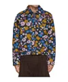 Erl Unisex Printed Padded Jacket In Black