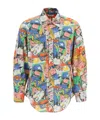 Erl Patterned Shirt In Multicolor