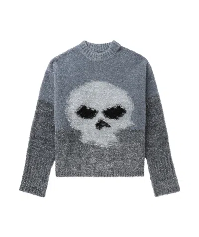 ERL ERL INTARSIA-KNIT CREWNECK JUMPER