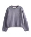 Erl Embroidered Sweatshirt In Gray