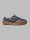 Erl Low Skateboard Sneakers In Purple
