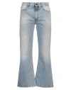 Erl Man Jeans Blue Size Xl Cotton In Blue