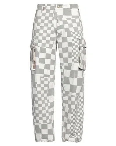 ERL ERL MAN PANTS GREY SIZE L COTTON