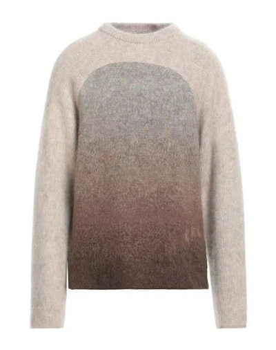 Erl Man Sweater Light Grey Size L Mohair Wool, Polyamide, Wool, Acrylic