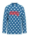 Erl Blue Easy Fleece Sweatshirt In Blue