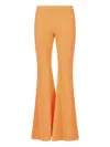 Erl Medium Rise Bootcut Pants With Flared Leg
