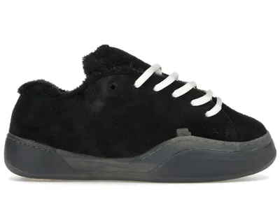 Pre-owned Erl Men's  Vamps Skate Pirate Sneakers In Black/white
