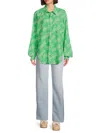 ERL MEN'S ERL X COCA-COLA COTTON & LINEN-BLEND BUTTON-FRONT SHIRT