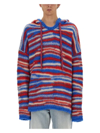 ERL MEN'S HOODED SHIRT | SIZE MEDIUM | ERL07N015