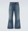 Erl Unisex Distressed Regular Fit Jeans Woven In Blue