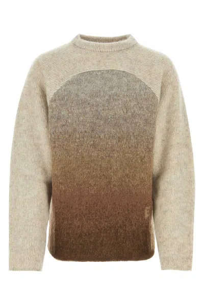 Erl Multicolor Mohair Blend Sweater In Multicoloured