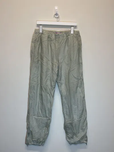 Pre-owned Erl Nylon Jogger Pants In Gray