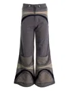 Erl Gender Inclusive Nylon Rave Pants In Gray