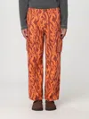 ERL PANTS ERL MEN COLOR ORANGE,F63454004