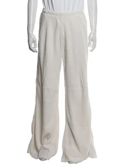 Pre-owned Erl Pants In Neutrals