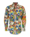 Erl Patterned Shirt In Multicolor