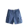 Erl Belt-loop Pocket Shorts In Blue